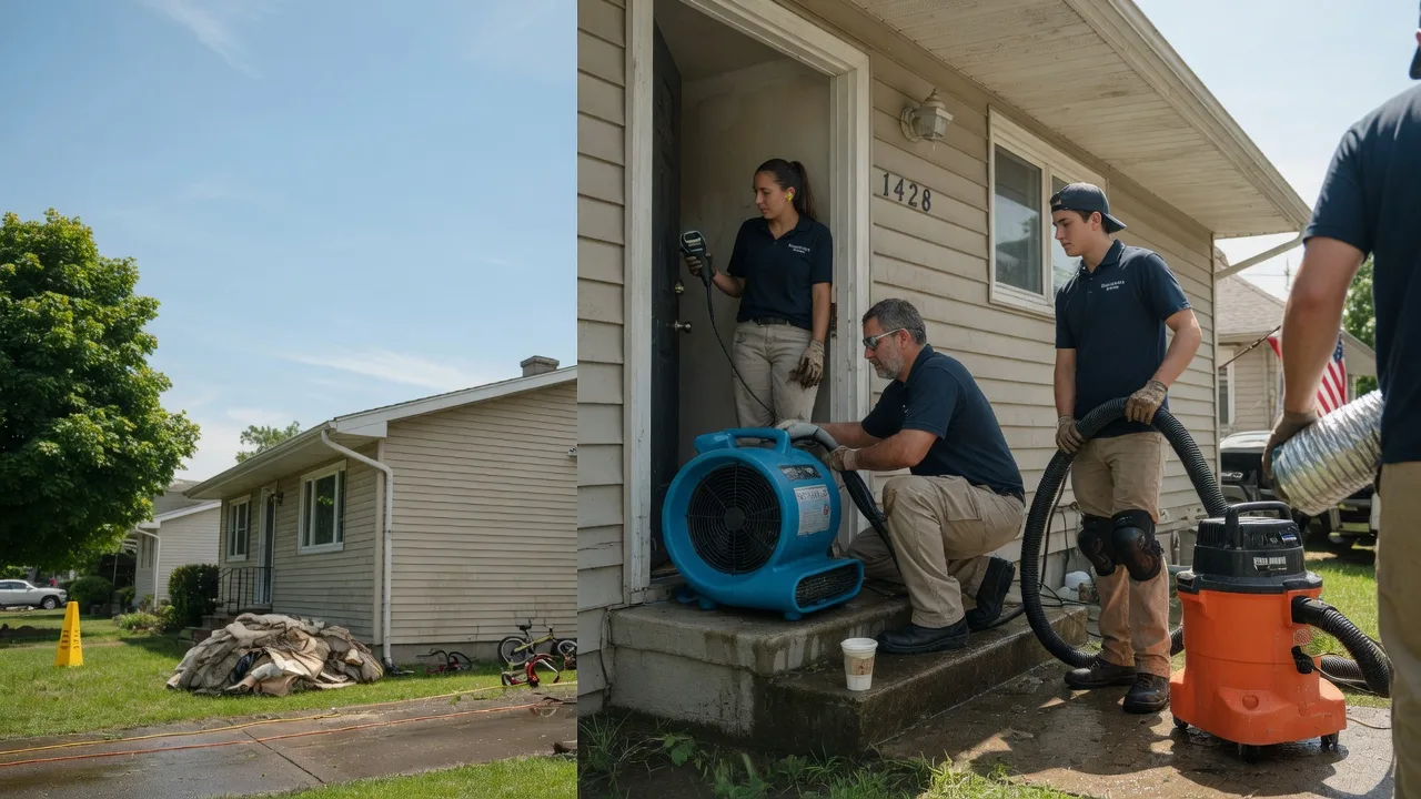 Water Damage Restoration in Smithton, IL near me
